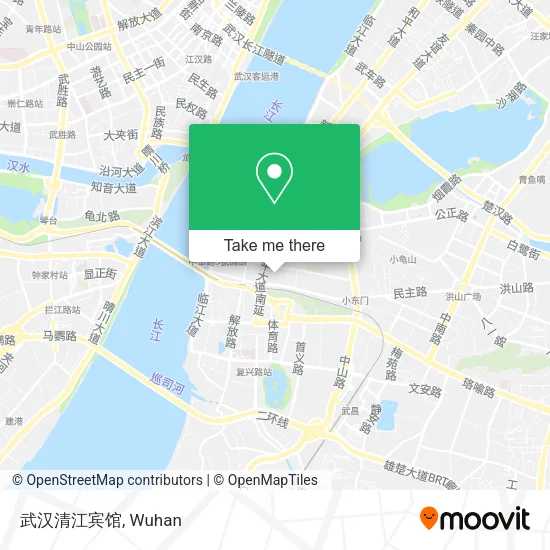 武汉清江宾馆 map