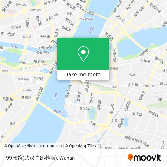 99旅馆(武汉户部巷店) map
