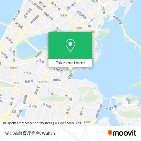 湖北省教育厅宿舍 map