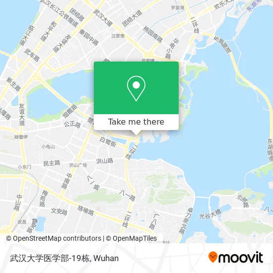 武汉大学医学部-19栋 map