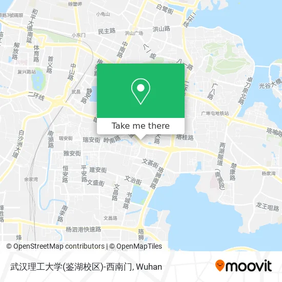 武汉理工大学(鉴湖校区)-西南门 map