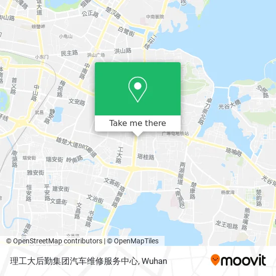 理工大后勤集团汽车维修服务中心 map