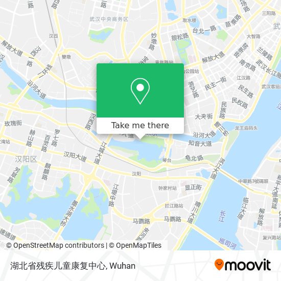 湖北省残疾儿童康复中心 map