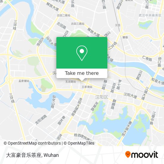 大富豪音乐茶座 map
