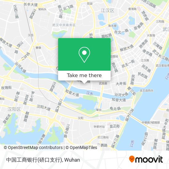 中国工商银行(硚口支行) map