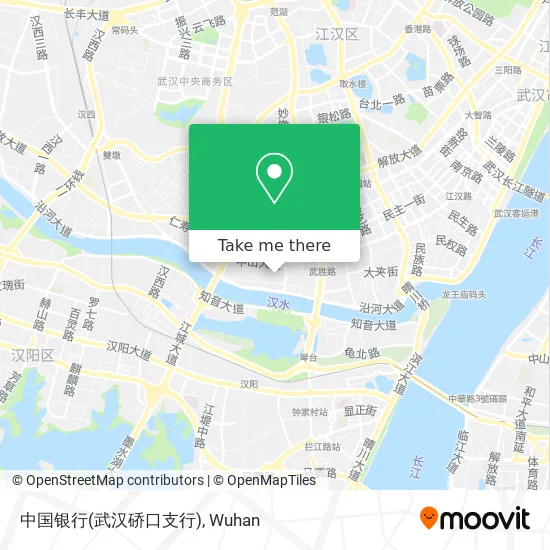中国银行(武汉硚口支行) map
