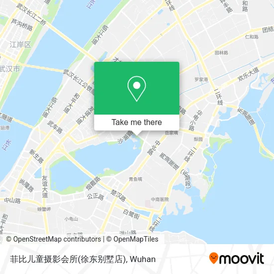 菲比儿童摄影会所(徐东别墅店) map