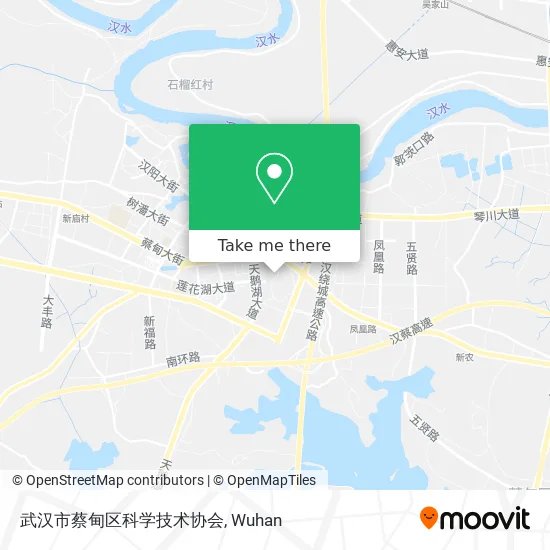 武汉市蔡甸区科学技术协会 map
