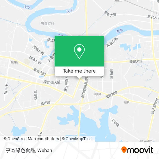 亨奇绿色食品 map