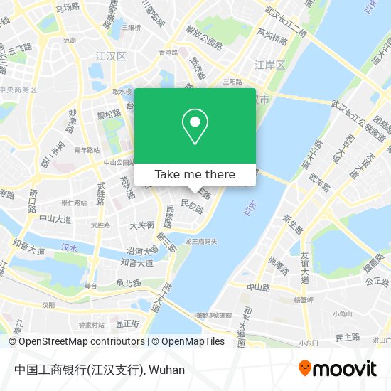 中国工商银行(江汉支行) map