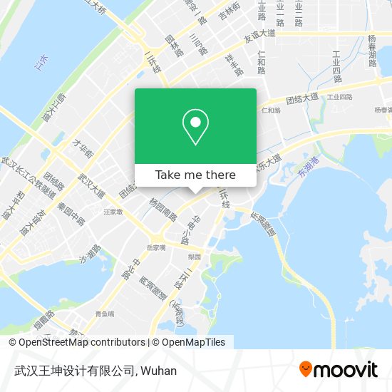 武汉王坤设计有限公司 map