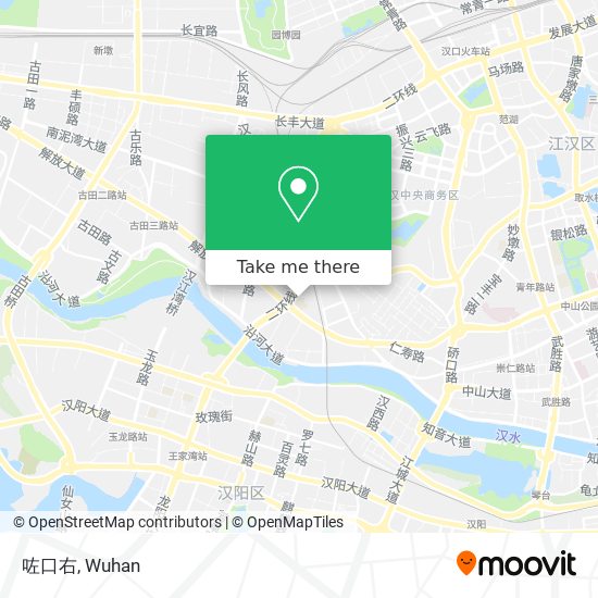 咗口右 map