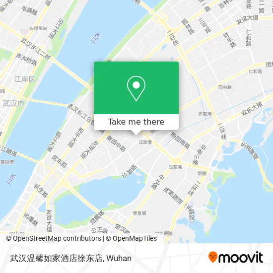武汉温馨如家酒店徐东店 map