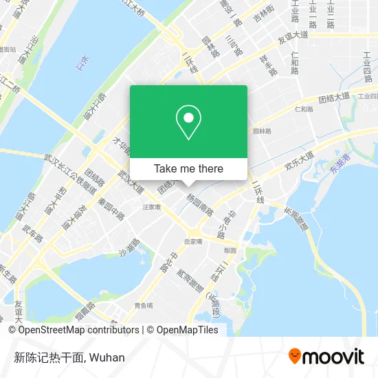 新陈记热干面 map