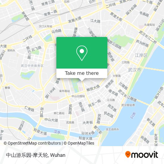 中山游乐园-摩天轮 map