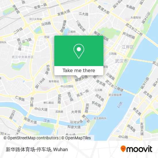 新华路体育场-停车场 map