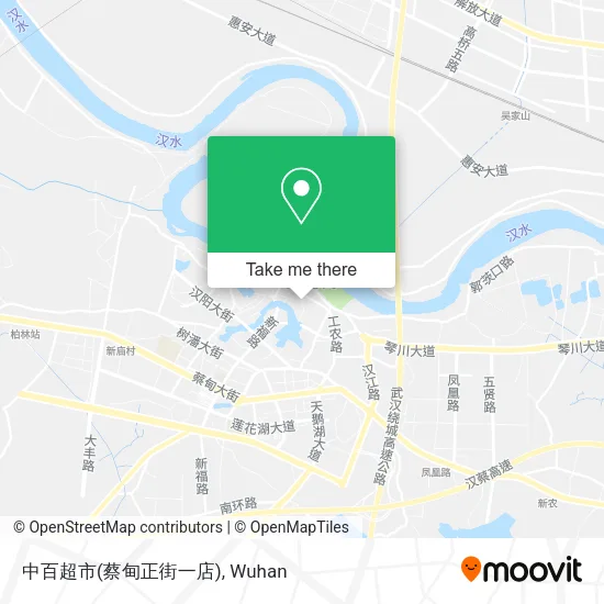 中百超市(蔡甸正街一店) map