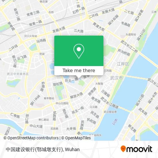 中国建设银行(鄂城墩支行) map