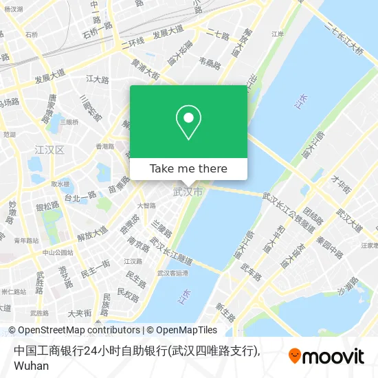 中国工商银行24小时自助银行(武汉四唯路支行) map
