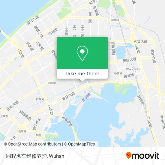 同程名车维修养护 map