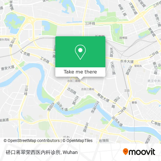 硚口蒋翠荣西医内科诊所 map