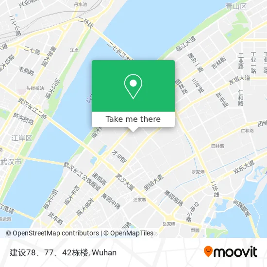 建设78、77、42栋楼 map