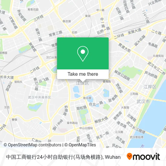 中国工商银行24小时自助银行(马场角横路) map