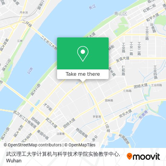 武汉理工大学计算机与科学技术学院实验教学中心 map