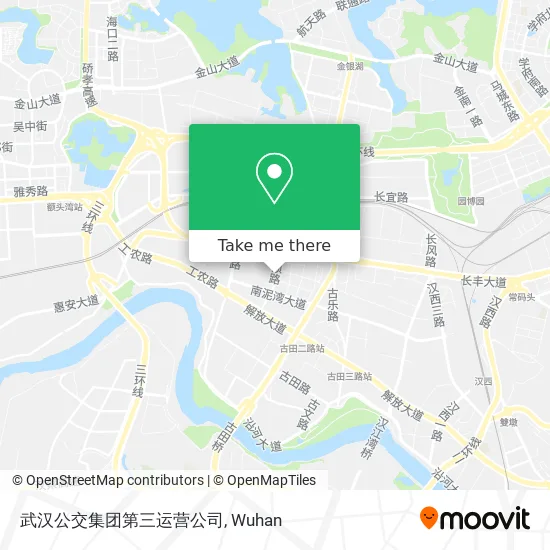 武汉公交集团第三运营公司 map
