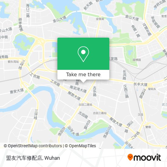 盟友汽车修配店 map