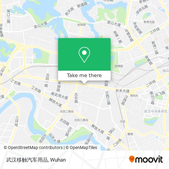 武汉移触汽车用品 map