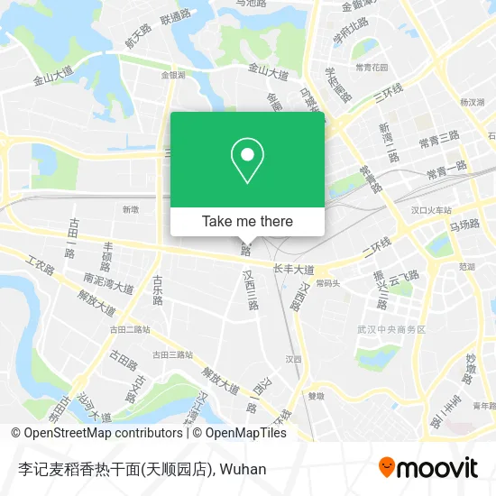 李记麦稻香热干面(天顺园店) map
