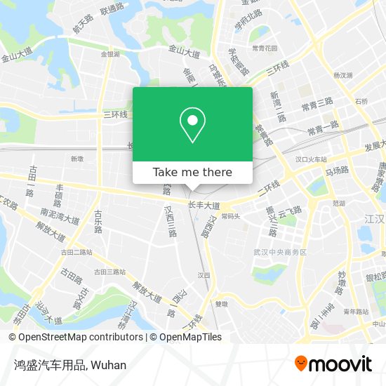 鸿盛汽车用品 map