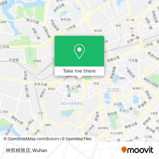 神剪精致店 map