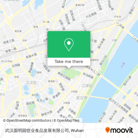 武汉圆明园饺业食品发展有限公司 map