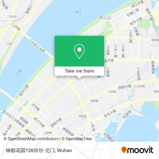 钢都花园126街坊-北门 map