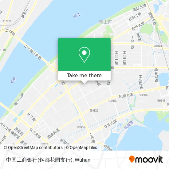 中国工商银行(钢都花园支行) map