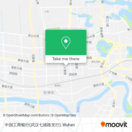 中国工商银行(武汉七雄路支行) map