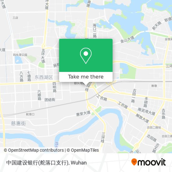 中国建设银行(舵落口支行) map