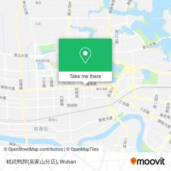 精武鸭脖(吴家山分店) map