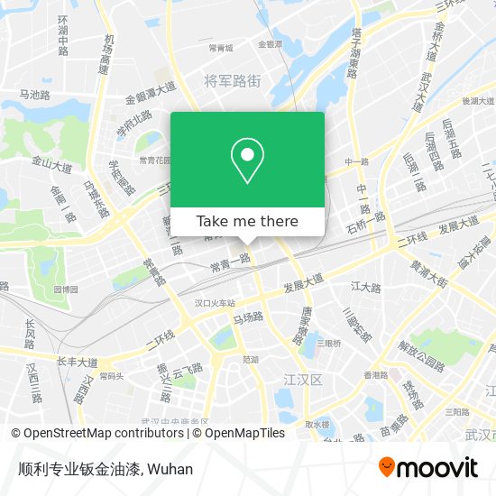 顺利专业钣金油漆 map