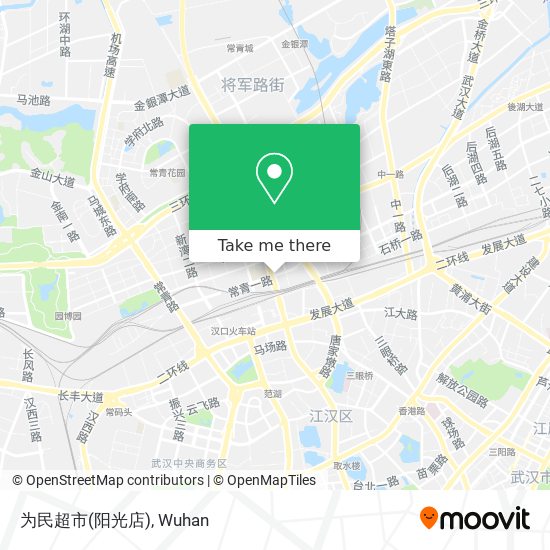 为民超市(阳光店) map