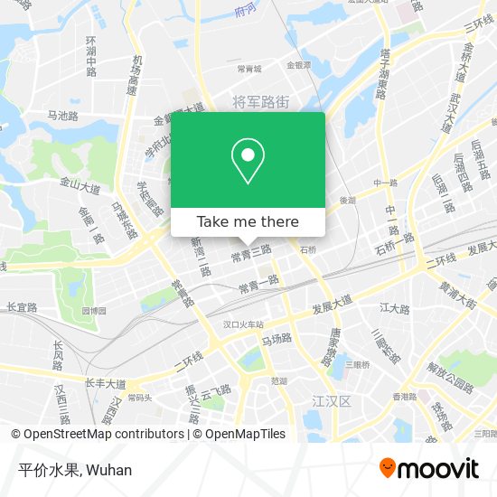 平价水果 map