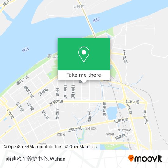 雨迪汽车养护中心 map