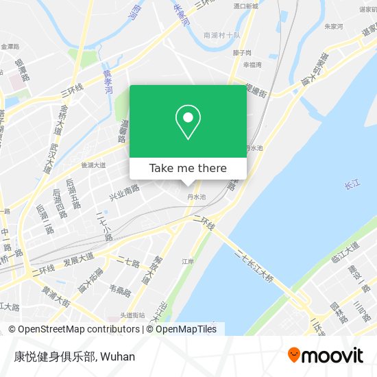 康悦健身俱乐部 map