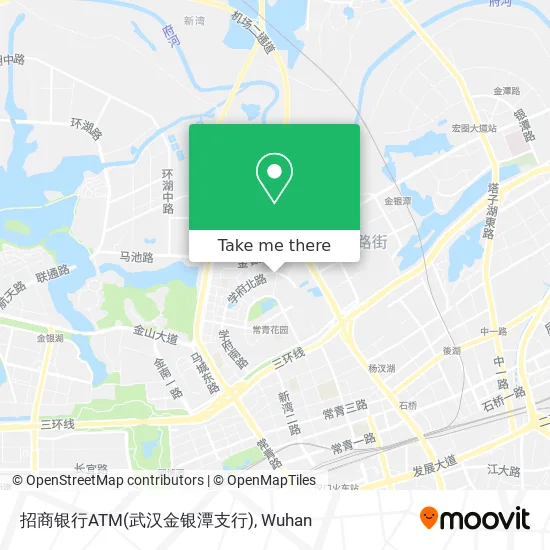 招商银行ATM(武汉金银潭支行) map