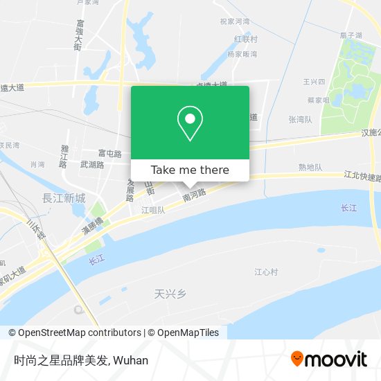 时尚之星品牌美发 map