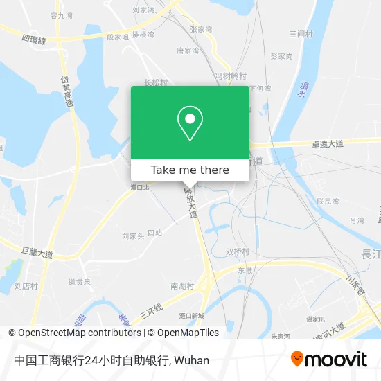 中国工商银行24小时自助银行 map