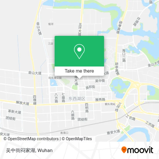 吴中街闷家湖 map