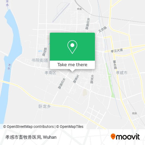 孝感市畜牧兽医局 map
